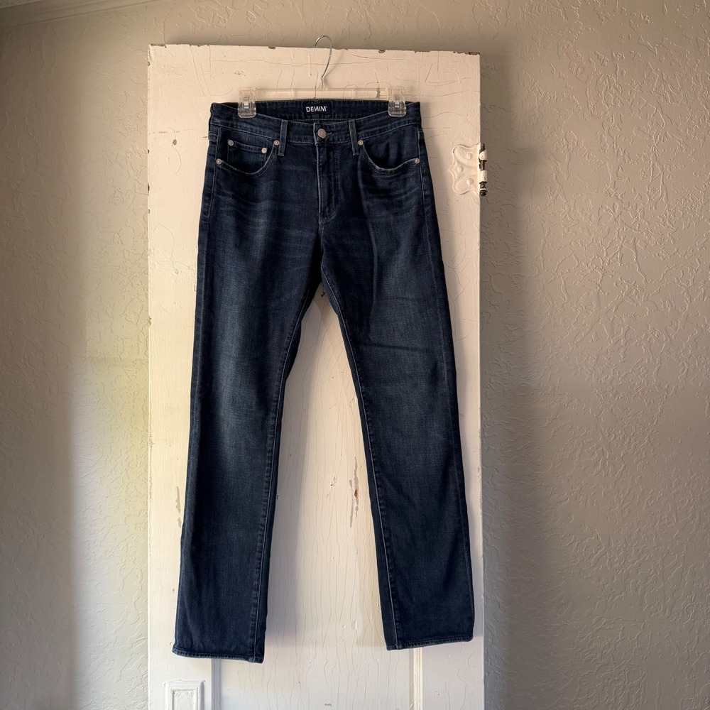 SMN The Hunter Standard Slim Jeans Dark Wash Blue M103-CAM-ATS Size 30